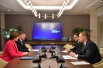 Сегодня губернатор Роман Бусаргин в Москве встретился с генеральным директором Агентства стратегических инициатив Светланой Чупшевой. Обсуждались вопросы взаимодействия региона и АСИ по разным направлениям.