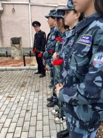 Сегодня состоялось торжественное мероприятие посвященное Дню памяти погибших при исполнении служебных обязанностей сотрудников органов внутренних дел России. 