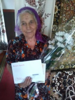 Сегодня поздравления с 95- летним юбилеем принимает труженица тыла Ершовского района Фудько Анна Матвееевна.